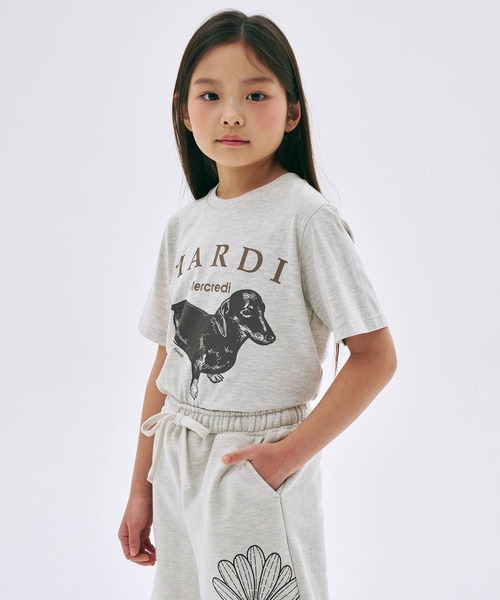 Mardi Mercer キッズ用Tシャツ Mardi Mercredi tシャツ KIDS TSHIRT DDANJI キッズ 子供服