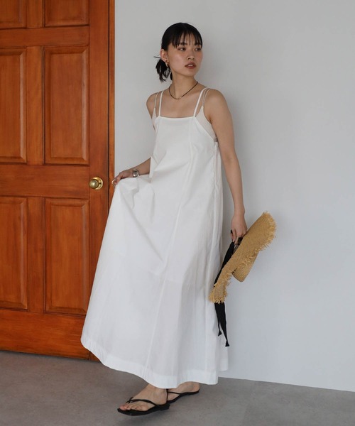ENC ワンピース volume flare camisole one piece / ボリュームフレア