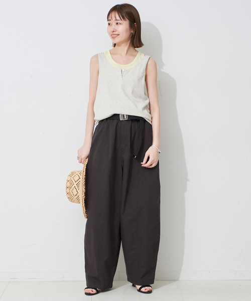 SLOBE IENA（スローブイエナ） tシャツ 「追加」basic タンクトップ