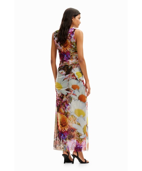 Desigual 「Desigual」 ノースリーブワンピース M レッド