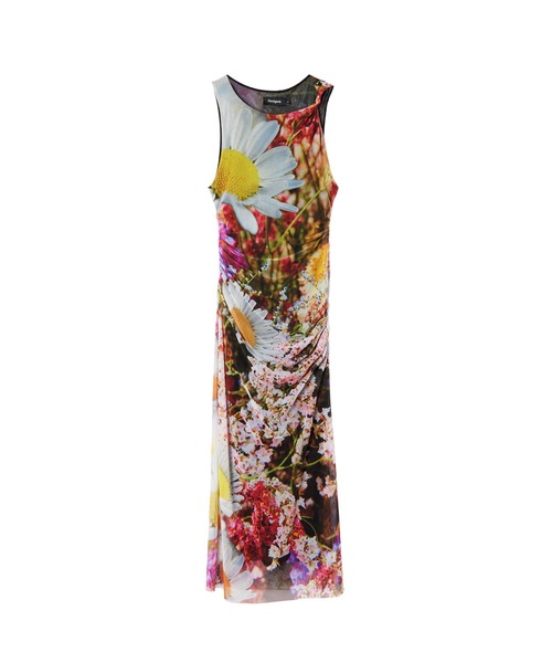 Desigual 「Desigual」 ノースリーブワンピース M レッド