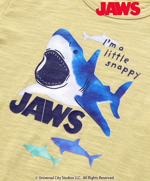JAWS WARLD デザインシャツ半袖カラフルアートLメンズ E1 JAWS WARLD デザインシャツ半袖カラフルアートLメンズ E1