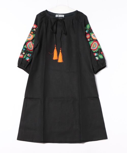 ワンピース 「欧州航路」ウクライナ伝統刺繍 クヴィトカワンピース