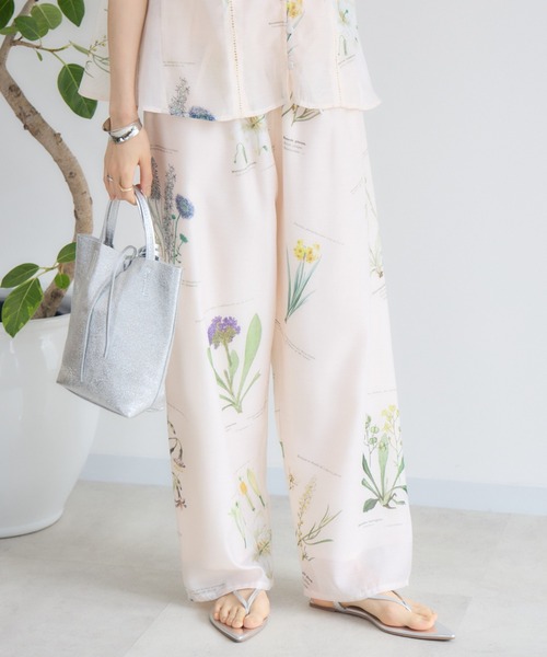 Katie パンツ KATHARINE ROSS パンツ 「KATHARINE ROSS」Vintage flower