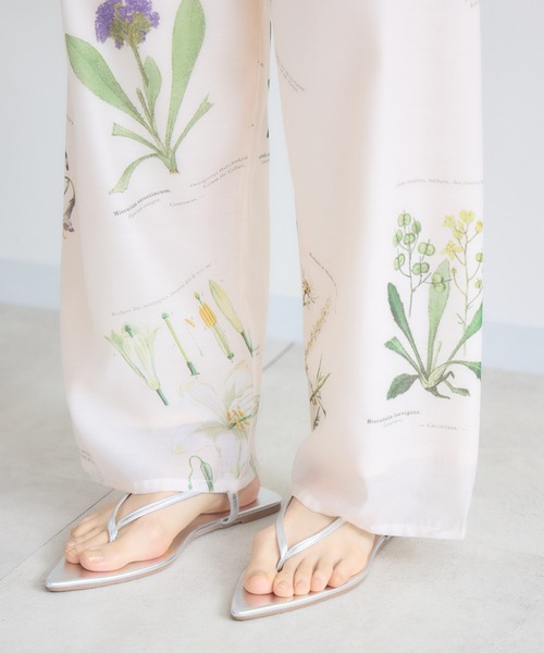 KATHARINE ROSS パンツ 「KATHARINE ROSS」Vintage flower レディース