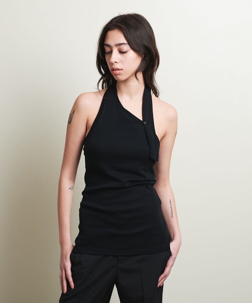 tシャツ 「ATTISESSION」バックタイ ホルターネック トップス レディース ATTISESSION tシャツ 「ATTISESSION」バックタイ ホルターネック