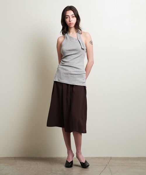 tシャツ 「ATTISESSION」バックタイ ホルターネック トップス レディース ATTISESSION tシャツ 「ATTISESSION」バックタイ ホルターネック