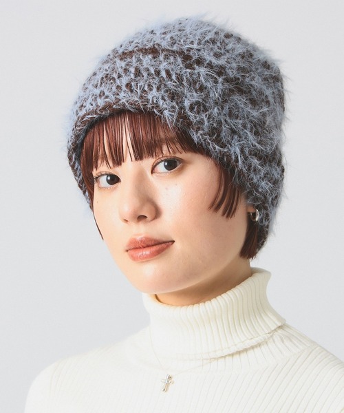 Ray BEAMS（レイ ビームス） 帽子 ハット 手編み MIXニット ハット