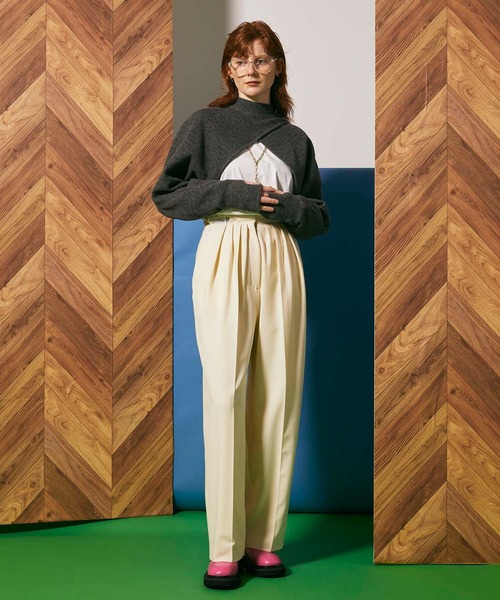 MAISON SPECIAL 「MAISON SPECIAL」 長袖カットソー FREE ブラック