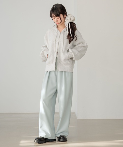 Heather（ヘザー） スラックス パンツ WEB限定 レングスが選べる
