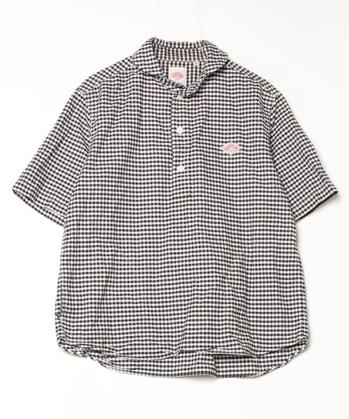 Danton 「DANTON」 半袖シャツ 40 ブラック メンズ : ZOZOTOWN