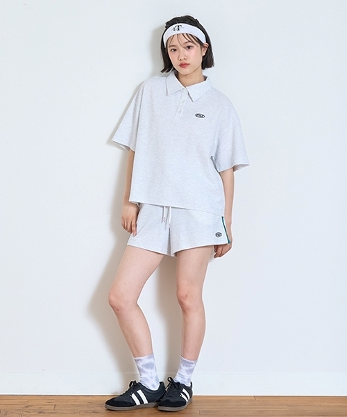 LOVETOXIC セットアップ 「LTXC」ルーズポロセットアップ キッズ