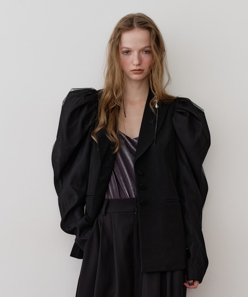 J1U by LA BELLE ETUDE ジャケット ノーカラージャケット パワーパフ