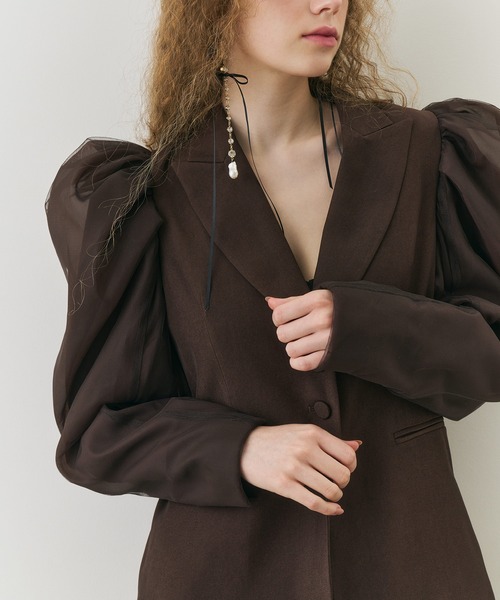 J1U by LA BELLE ETUDE ジャケット ノーカラージャケット