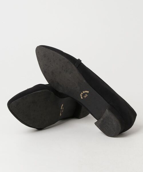 「ESPERANZA」 フラットパンプス 24.5cm ブラック レディース_画像3