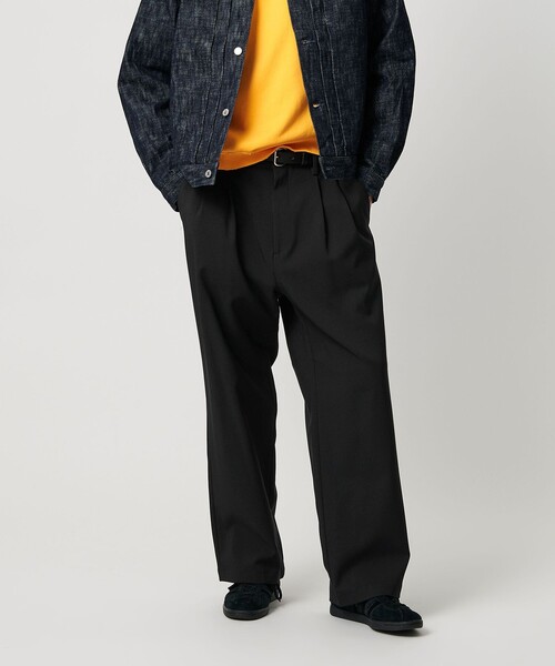 はる BEAUTY＆YOUTH UNITED ARROWS パンツ エアロ ツイル スラックス