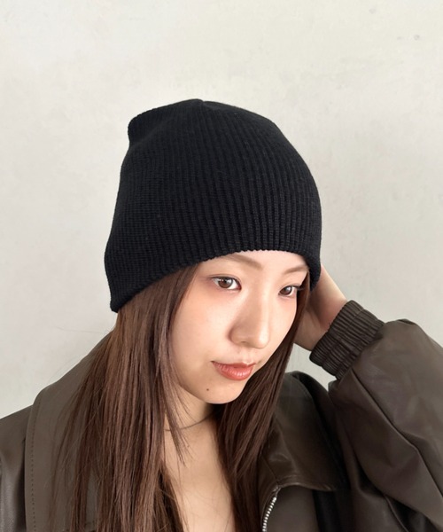 GLOBAL WORK（グローバルワーク） ニット帽 ニットキャップ モヘア風