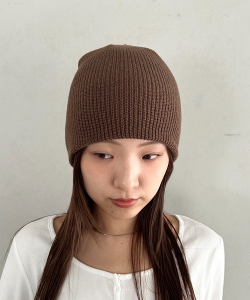 ニットキャップ CLEA ニット帽 ニットキャップ 「11色展開」シンプルビーニー