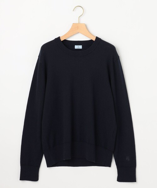 組曲（KUMIKYOKU） ニット セーター コットンカシミヤMIX刺繍入り