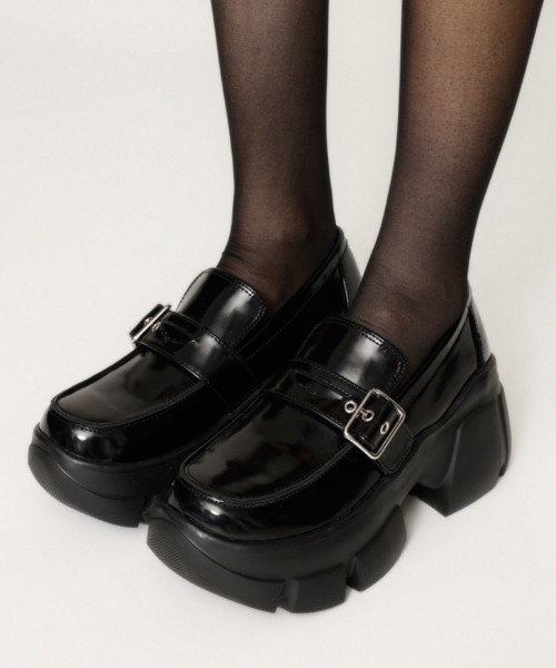 ZARA ザラ Chunky Sole フリンジ チャンキー ローファー ZARA ザラ フリンジ チャンキー ローファー 厚底 新品 ブーツ
