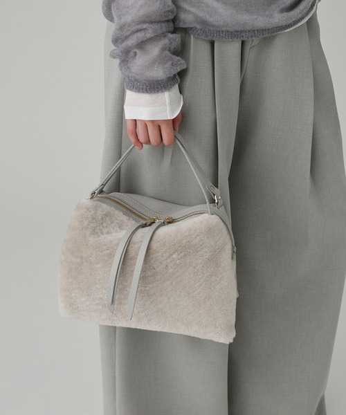 RIPANI（リパーニ） ハンドバッグ 「RIPANI」ムートンレザーBAG