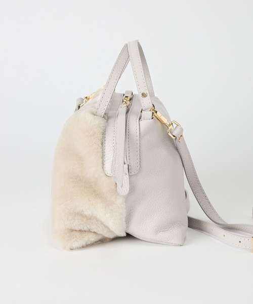 RIPANI（リパーニ） ハンドバッグ 「RIPANI」ムートンレザーBAG
