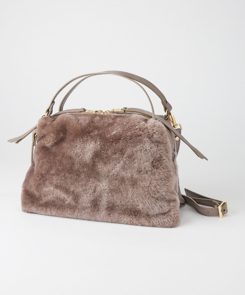 RIPANI（リパーニ） ハンドバッグ 「RIPANI」ムートンレザーBAG