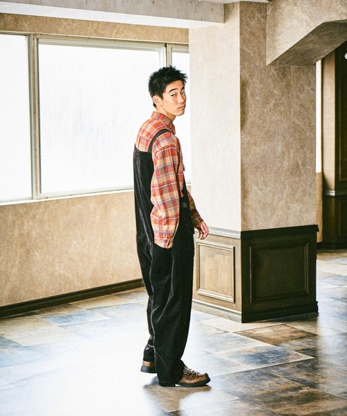 niko and…（ニコアンド） オーバーオール サロペット コーデュロイ