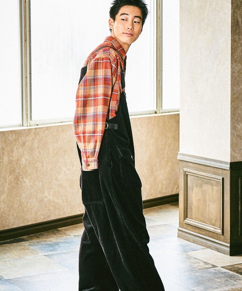 niko and…（ニコアンド） オーバーオール サロペット コーデュロイ