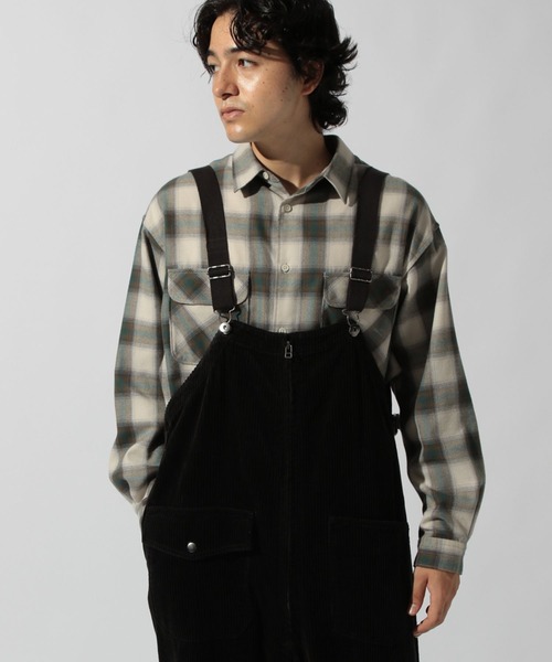 niko and…（ニコアンド） オーバーオール サロペット コーデュロイ