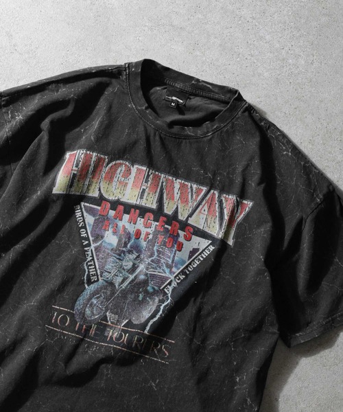「__gram.」 半袖Tシャツ MEDIUM ブラック メンズ_画像6
