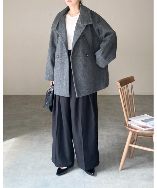 She's Closet ステンカラーコート コート 3WAYスタンドカラーミドル丈
