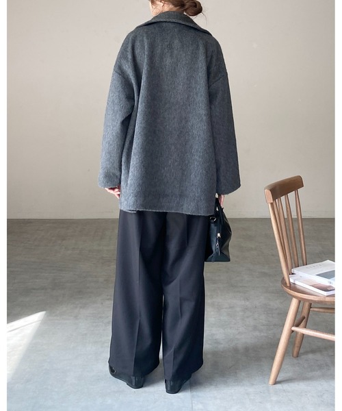 She's Closet ステンカラーコート コート 3WAYスタンドカラーミドル丈