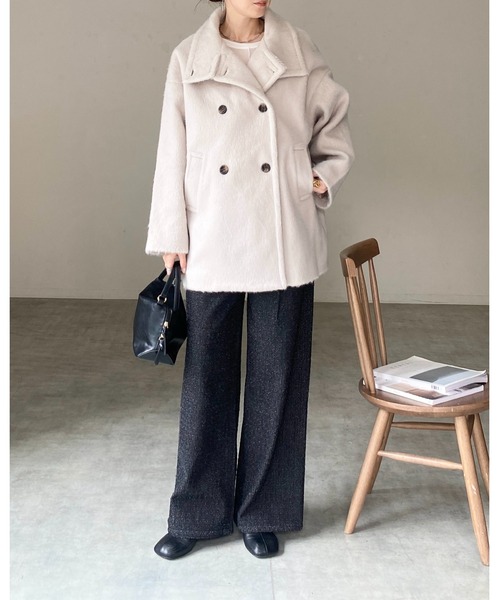 She's Closet ステンカラーコート コート 3WAYスタンドカラーミドル丈