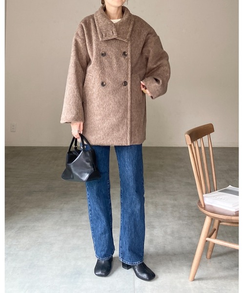 She's Closet ステンカラーコート コート 3WAYスタンドカラーミドル丈