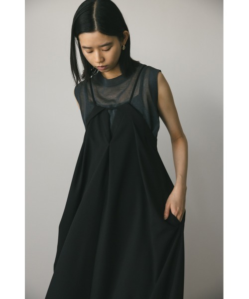 「STYLEMIXER」 キャミソールワンピース MEDIUM ミント レディース_画像2