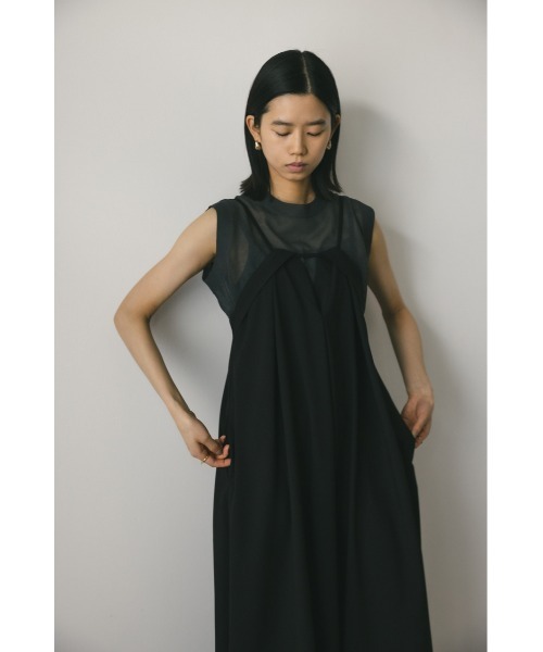 「STYLEMIXER」 キャミソールワンピース MEDIUM ミント レディース_画像3