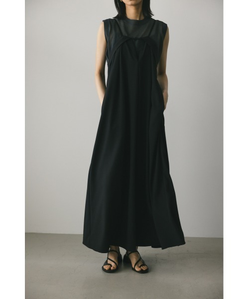 「STYLEMIXER」 キャミソールワンピース MEDIUM ミント レディース_画像8