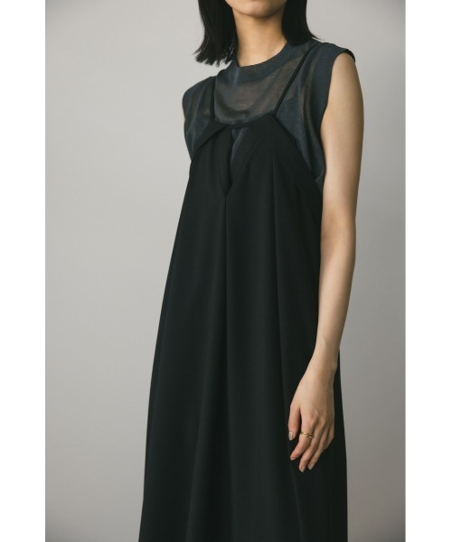 「STYLEMIXER」 キャミソールワンピース MEDIUM ミント レディース_画像9