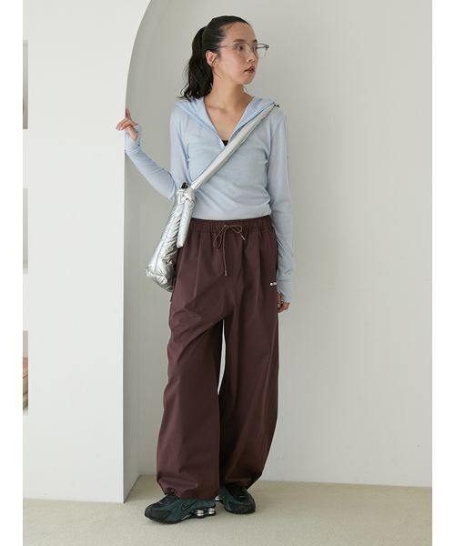 【ラストセール】emmi オフホワイト レディース パーカー emmi パーカー Mt.Breath WoolRパーカートップス レディース