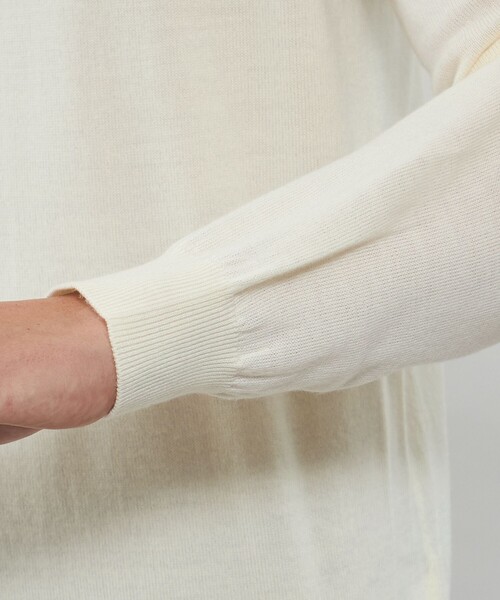 マッキントッシュロンドン モックネックニット ウール100% アイボリー L MACKINTOSH LONDON（マッキントッシュ ロンドン） セーター ニット