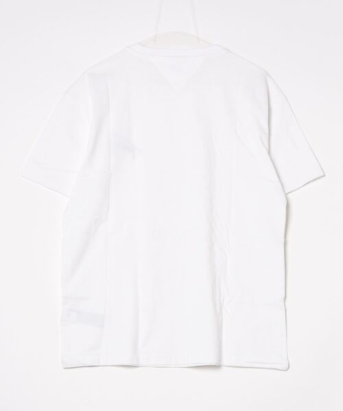 「TOMMY JEANS」 半袖Tシャツ MEDIUM ホワイト メンズ_画像2