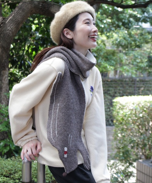 SUPER HAKKA（スーパーハッカ） マフラー ストール ウールアクリル