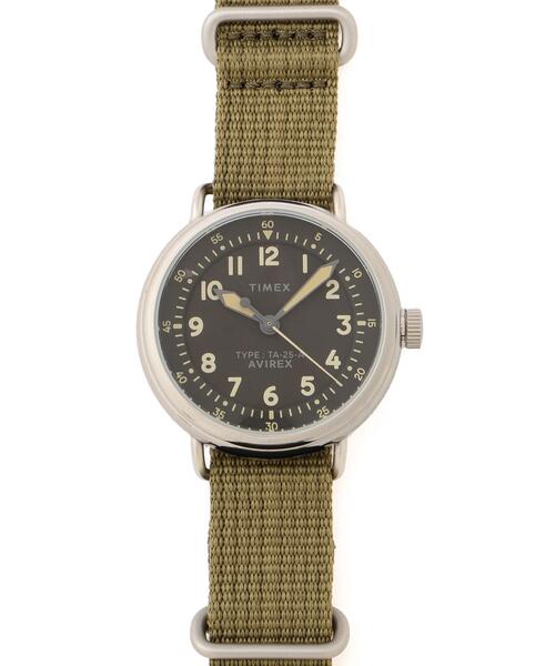腕時計 「AVIREX × TIMEX」TYPE-25A / タイプ 25A / アヴィレックス / タイメックス メンズ レディースの画像