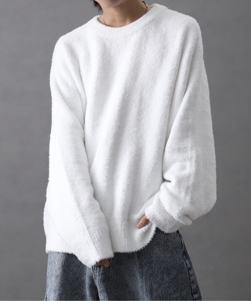 希少⭐︎W&LT. 蛇ストライプニットセーター 長袖 LACOSTE（ラコステ） サスティナブルフェアアイルニットセーター
