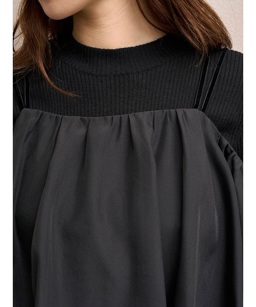 SNIDEL（スナイデル） ニット セーター オフショルレイヤードニット