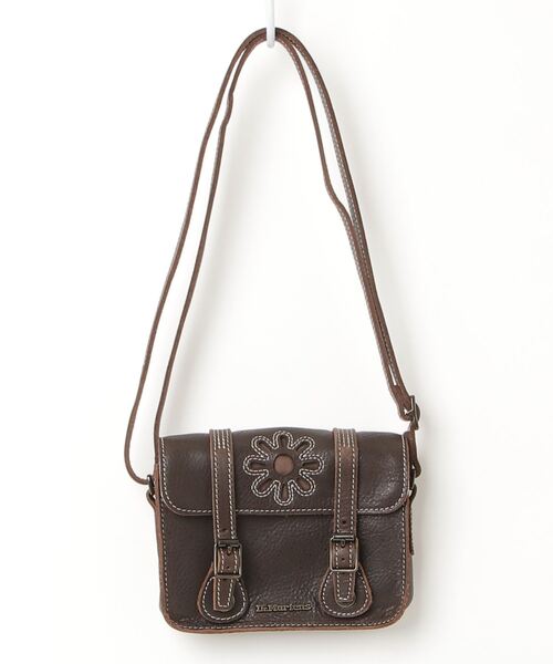 Dr. Martens ブラウン ショルダーバッグ Dr.Martens（ドクターマーチン） ショルダーバッグ - ブラウン