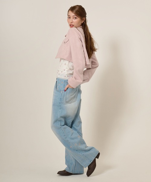 「TINA：JOJUN」 ジャケット M ブラウン レディース_画像7