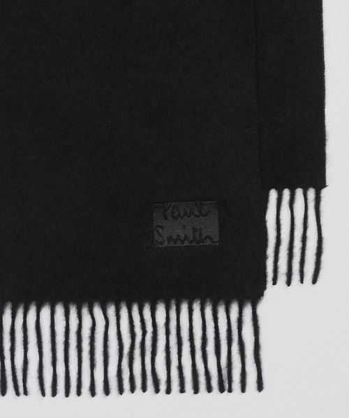 Paul Smith（ポール・スミス） マフラー “Cropped Logo” カシミヤ