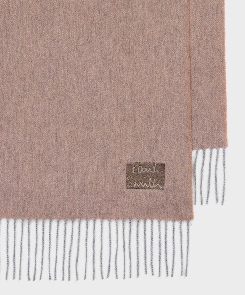 Paul Smith（ポール・スミス） マフラー “Cropped Logo” カシミヤ